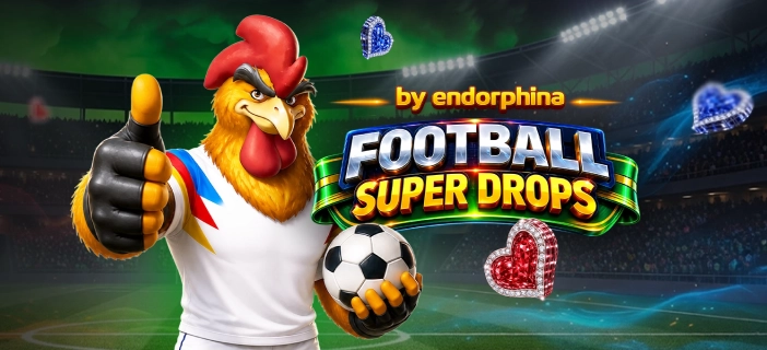 ⚽ Football Super Drops — 25.000 Sofortpreise in den Endorphina-Slots!